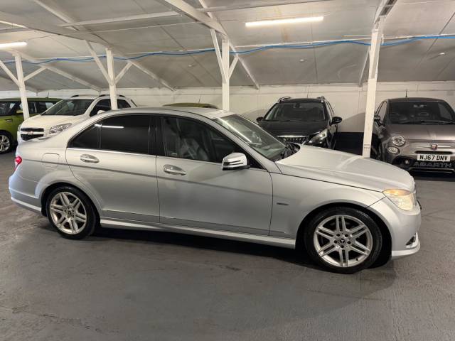 Mercedes-Benz C Class 1.8 C250 BlueEfficiency Sport Auto Euro 5 4dr Saloon Petrol Silver