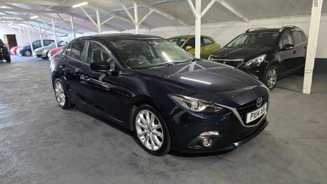 Mazda Mazda3 2.0 SKYACTIV-G Sport Nav Fastback Euro 5 (s/s) 4dr Saloon Petrol Blue